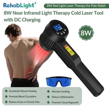 8W Low Level Laser Therapy 25pcs Diodes Body Joint Pain Relief Device for Adults