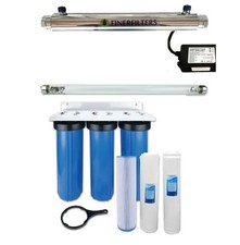 Whole House and Private Water Sediment Filtration System with 55 Watt UV System