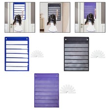 Standard Pocket Chart Accessories Learning Educational Toy Learning Tool 7 Rows