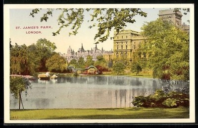 London, St. James´s Park, Ansichtskarte 