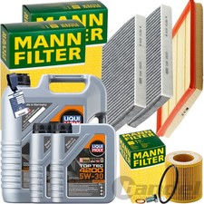 MANN INSPEKTIONSPAKET+7L LIQUI MOLY 5W-30 �L passend f�r BMW 5er F10 F11 535i