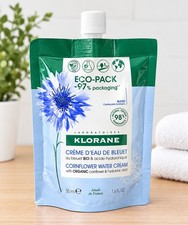 Klorane Crème d'eau de bleuet Bio Acide Hyaluronique Vegan Eco-Pack 50ml