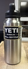 YETI Rambler 36 oz Bottle Chug Cap Stainless Steel NWT