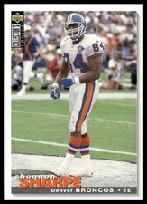 Shannon Sharpe 1995 Collector's Choice #116 Denver Broncos