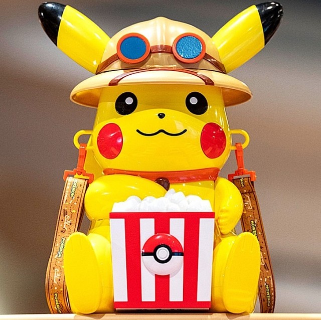 Pokemon Pikachu Popcorn Bucket Everland Korea Exclusive Collectible NEW