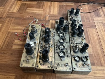 Vintage Cubic Corporation RF Modules Tube Data Amplifier Local Oscillator Lot Mi