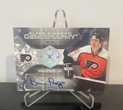 2024 UPPER DECK BLACK DIAMOND #G-BP BRIAN PROPP GEMOGRAPHY RELIC AUTO /25