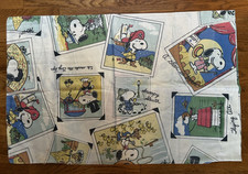 Snoopy Vintage Pillow Case Peanuts RARE