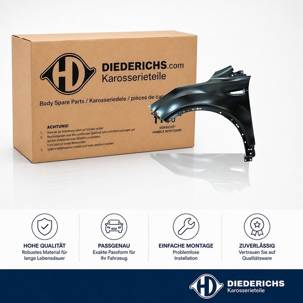 KotflÜGel Rechts Diederichs 1471006 FÜR Ford Fender SeitenflÜGel-image