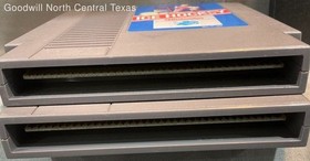 Set 2 Nintendo NES Super Mario Bros/Duck Hunt Duo and Ice Hockey Video Games