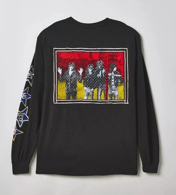 Ramones Star Graphic Long Sleeve Tee Size Large
