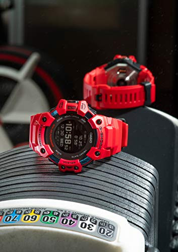 Casio G-Shock Watch G-SQUAD GBD-H1000-4JR Red | eBay