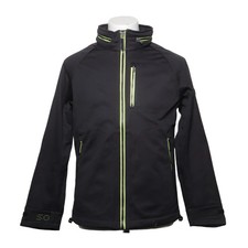 s.Oliver, Softshelljacke, Herren, Größe: S, Grau/Gelb, Polyester #tBz