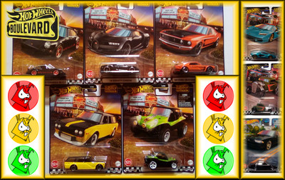 Hot Wheels Boulevard - Pick and Choose - Premium GJT68 | eBay