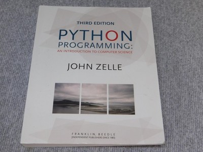 Python Programming John Zelle Third Edition Intro Computer Science Book Textbook