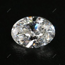 VVS Top D Color 2.10 Ct Lab Grown Diamond Oval CVD Certified Loose Diamond