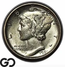 1920-D Mercury Dime *Better Date* Choice AU++/Unc, Collector Type Coin