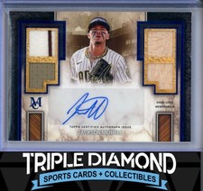 2025 Topps Museum Jackson Merrill Game-Used Quad Patch Relic Auto #19/25 B266