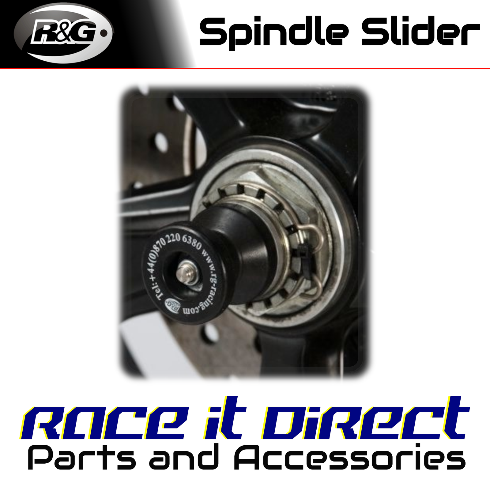 Spindle Sliders for Ducati 996R All Years R&G