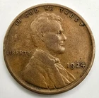 1924 P Lincoln Wheat Cent XF You Grade It! Penny Type Coin EF Free Ship!