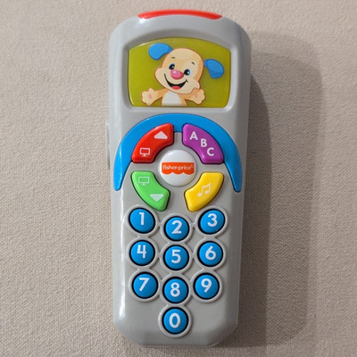 Fisher-Price Laugh & Learn Baby/Toddler Learning Toy Remote Control Phone