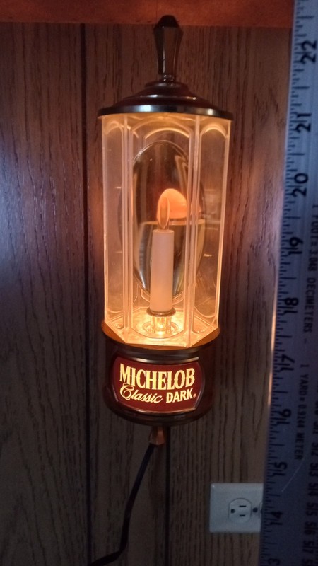 Michelob Classic Dark Crystal Lamp