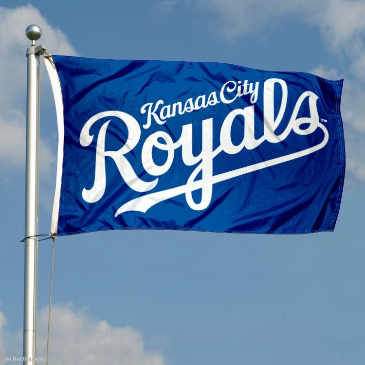 KC Royals Large House Flag