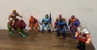 1981 Vintage Mattel He-man And Battle Cat Complete MOTU Lot W/ Villians