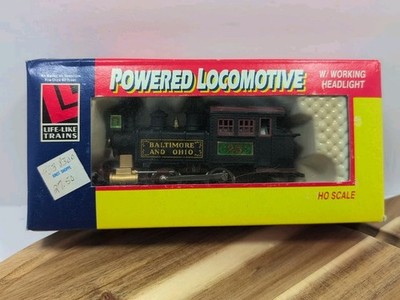 Ho Scale Train Life-Like Trains 8300 Powered Locomotive Teakettle B&O