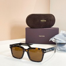 Tom Ford TF1161 Patterned Frame Square Sunglasses 54 21-140