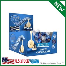 Lindt LINDOR Cookies and Creme White Chocolate Candy Truffles with Smooth, Melti