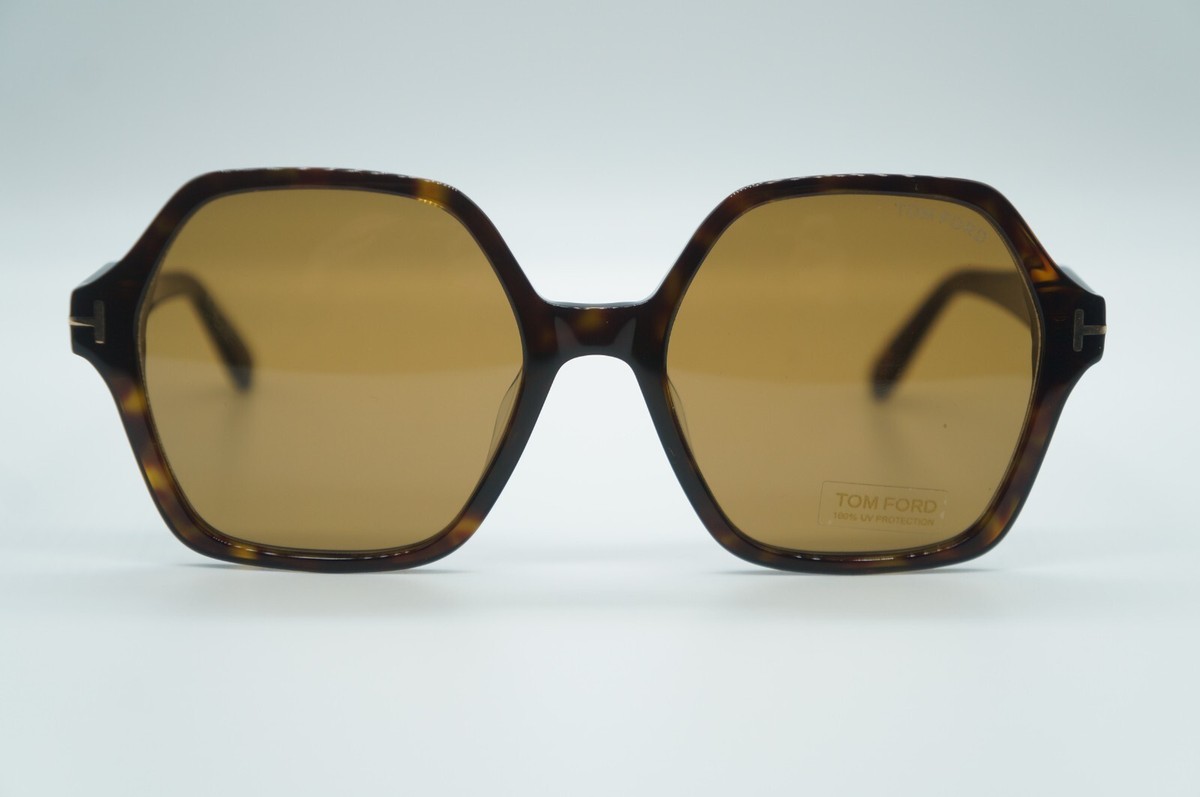 Tom Ford Sunglasses TF1032F-52E-56 New with tags NEW TOM FORD TF 1032-F 52E ROMY DARK HAVANA AUTHENTIC  main image 4
