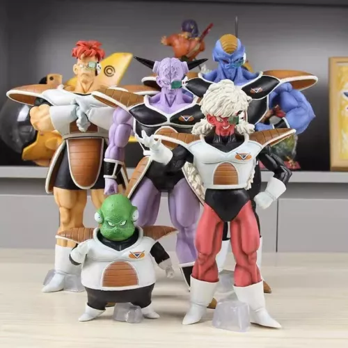 Juego de figuras de anime Dragon Ball Z Ginyu Force | Figuras de acción detalladas de PVC