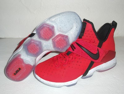lebron 14 red and black