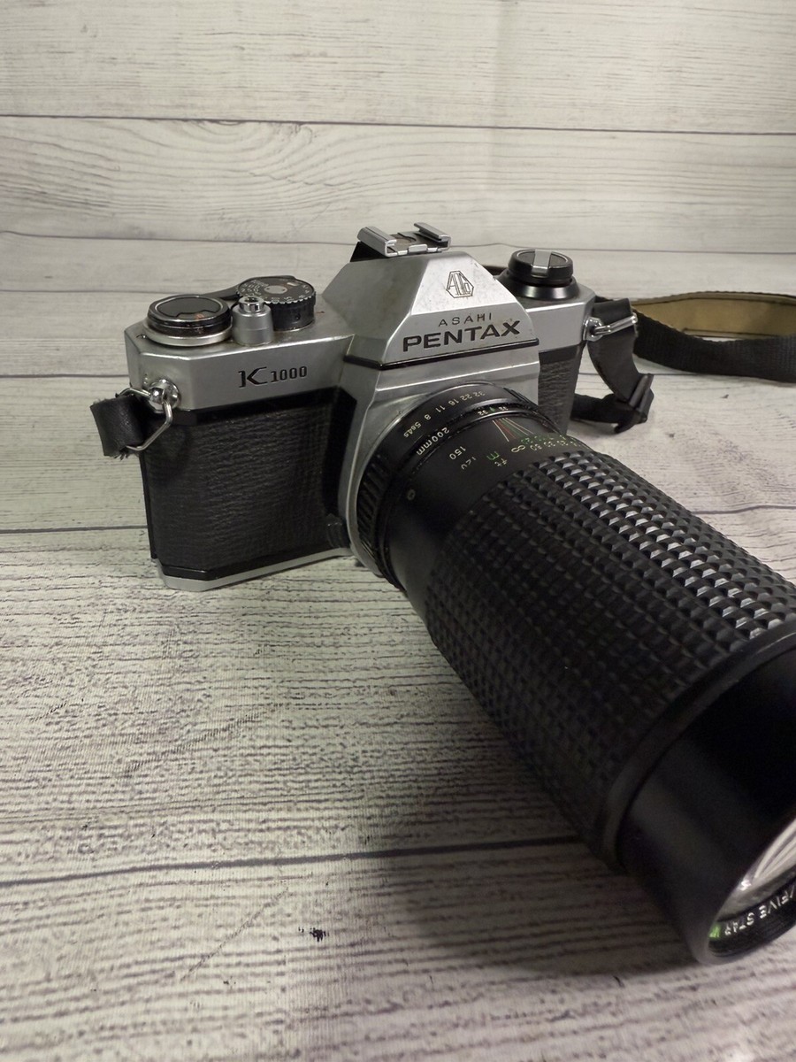 PENTAX K1000 SLR Film Camera with epcot strap 27075045002| eBay
