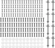 60-66 Chevy/GMC Truck Short Bed Fleetside Polished Stainless Bed Strip Bolt Kit