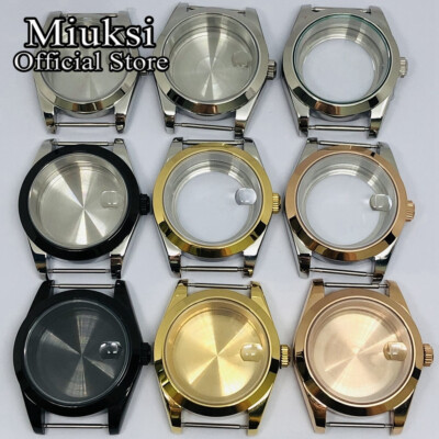 Miuksi 36mm/40mm watch case fit NH35 NH36 ETA2824 2836 Miyota8215 DG2813 3804 