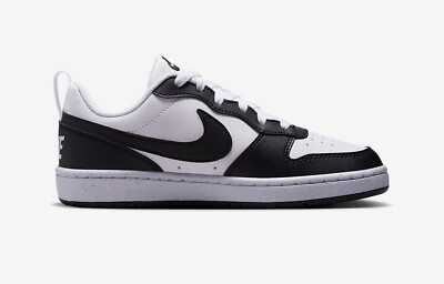 Big Kids Nike Court Borough Low Recraft GS White Black DV5456 131