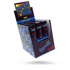 RAW Blueberry Terpene Infused King Size Cone  FULL BOX/SEALED