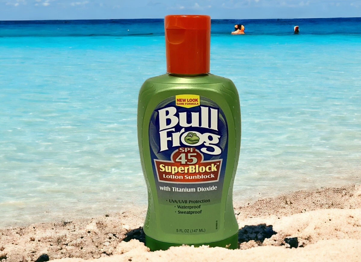 Bullfrog Superblock SPF 50 Sunscreen Discontinued HTF Expired 5 fl