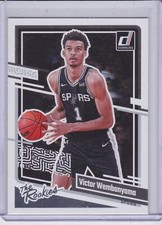 2023-24 Donruss Basketball Victor Wembanyama The Rookies RC #1 San Antonio Spurs