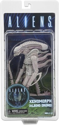 Neca Aliens 2016 XENOMORPH ALBINO DRONE Concept Figure 7” | eBay