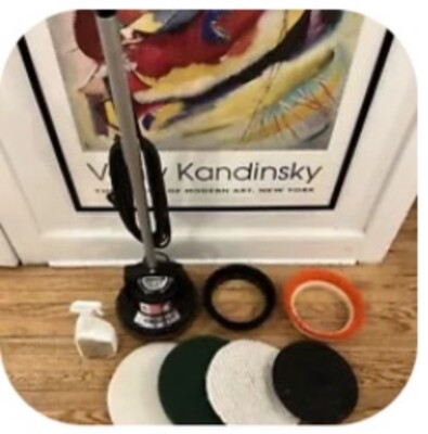 Oreck Ultra Orbiter  1/2 HP Floor Buffer Scrubber Polisher with extras