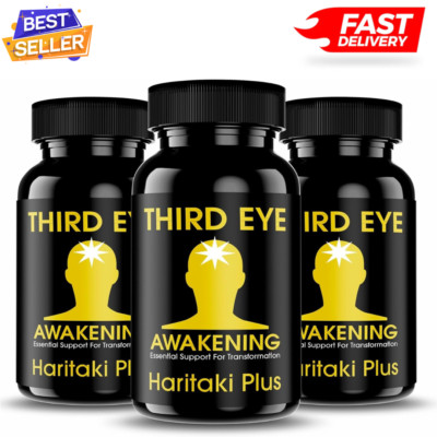 Third Eye Awakening - Organic Haritaki Capsules- Kailash Herbals-100 Capsules- 6