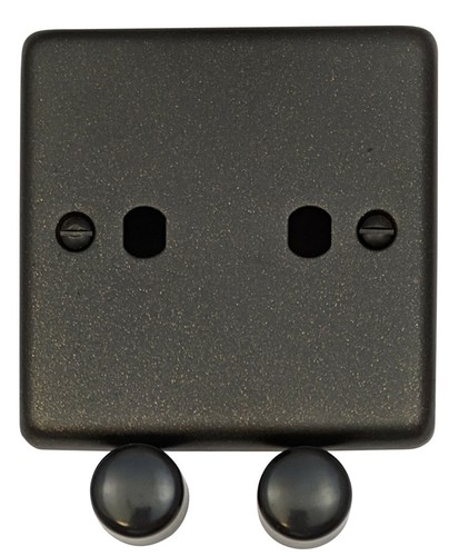 Interruptores de luz CG3 negro grafito, enchufes, reguladores, cocina, TV, fusible, etc. - Imagen 41 de 43