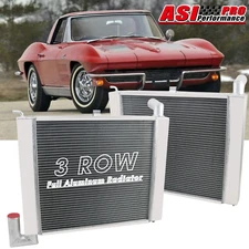 3 Row Aluminum Radiator For 1963-1972 Chevrolet Corvette 5.3L 5.4L 5.7L V8 NEW