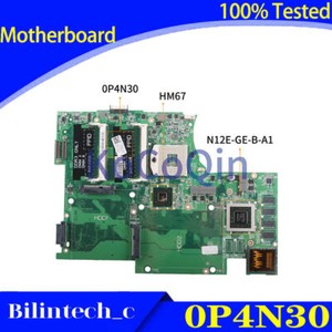 FOR   XPS 17R L702X 3D Laptop Motherboard P4N30 0P4N30 DAGM7MB1AE1 1G HM67 #W1