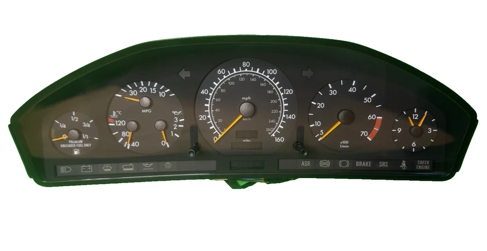 Painel de instrumentos 1994-1995 Mercedes-Benz W140 S320 E320 S500 1404406511 - Imagem 3 de 4