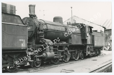 Österreich Eisenbahn Foto - ÖBB Nr. 01046 2-6-2 im Schuppen Wien Süd 1971 - Lot Z7638
