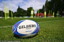 Rugby match ball Gilbert Innovo Rugby World Cup France 2023
